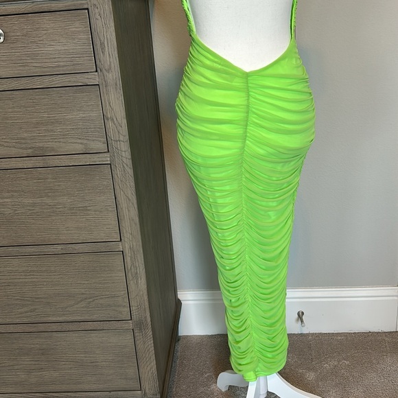 Asos Womens Neon Backless Dress - Picture 9 of 11